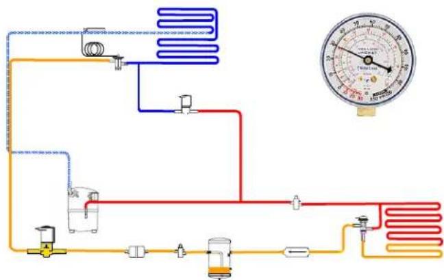 Ice-O-Matic CIM0330FA - REFRIGERATION SECTION - 1