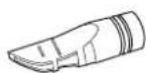 PANASONIC MC-CL777 - Crevice Nozzle Đầu Hút Khe Nhò - 1