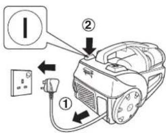 PANASONIC MC-CL777 - Mattress Nozzle (with and without Dust Sensor) Đầu hút Đệm (có và không có Bộ cảm biến Bụi) - 3