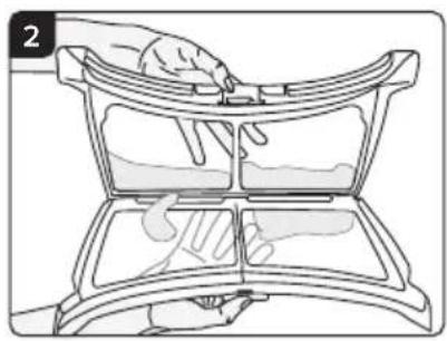 Technika TCD7W - To clean the lint filter: - 2