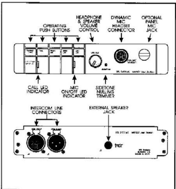 OPERATING PUSH BUTTONS HEADPHONE & SPEAKER VOLUME CONTROL DYNAMIC MIC HEADSET CONNECTOR OPTIONAL PANEL MIC JACK CALL LED INDICATOR MIC ON/OFF LED INDICATOR SIDETONE NULLING TRIMMER INTERCOM LINE CONNECTORS EXTERNAL SPEAKER JACK RIS SYSTEMS METER 2.0 MP瓣 RIS PONION BURGER 1.0 MP瓣 RIS 2.0 MP瓣 RIS 3.0 MP瓣 RIS 4.0 MP瓣 RIS 5.0 MP瓣 RIS 6.0 MP瓣 RIS 7.0 MP瓣 RIS 8.0 MP瓣 RIS 9.0 MP瓣 RIS 10.0 MP瓣