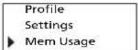 RCA Lyra RD2850 - Memory Usage - 1