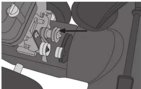 Cotech 31-5052 - Changing the drive belt - 9