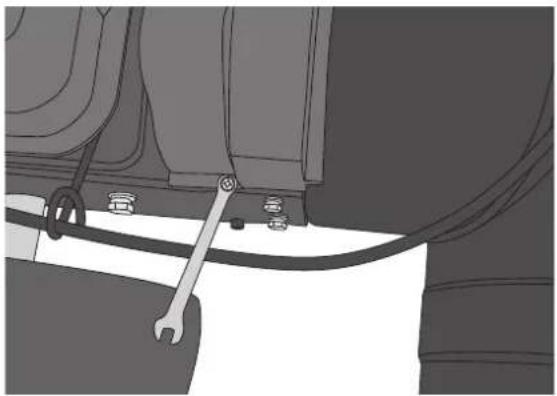 Cotech 31-5052 - Changing the drive belt - 1