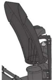 Cotech 31-5052 - Mounting the discharge chute - 1
