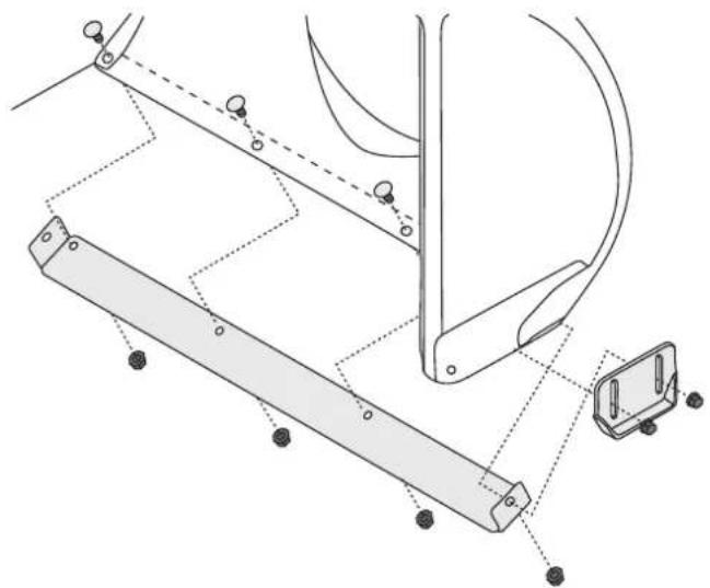 Cotech 31-5052 - Replacing the scraper blade - 1