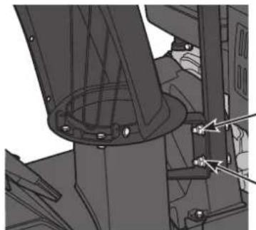 Cotech 31-5052 - Mounting the discharge chute - 2