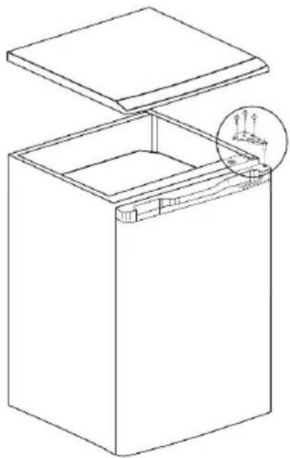 RUSSELL HOBBS RH55UCLF4B - Door Reversal - 1