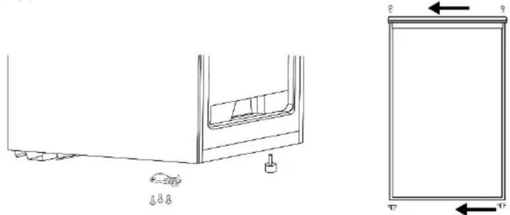 RUSSELL HOBBS RH55UCLF4B - Door Reversal - 1