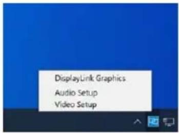 DisplayLink Graphics Audio Setup Video Setup