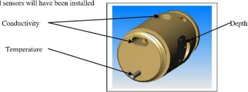 sensors will have been installed Conductivity Temperature Depth