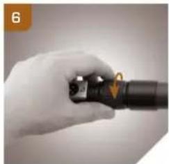 Auray CFC-610 - Install the replacement cable - 6