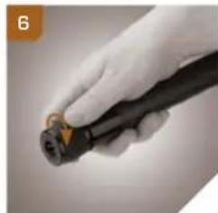 Auray CFC-610 - Install the replacement cable - 6