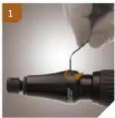 Auray CFC-610 - Remove the old cable - 1