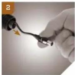 Auray CFC-610 - Install the replacement cable - 2