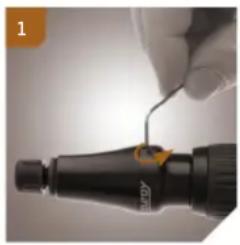 Auray CFC-610 - Remove the old cable - 1