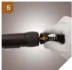 Auray CFC-610 - Install the replacement cable - 5