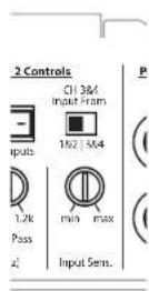 JL Audio J2 320.4 - inPut sensitivitY Controls - 1