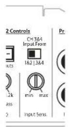 JL Audio J2 320.4 - "CH 3&4 Input From" Switch - 1
