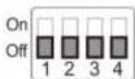 Marshall Electronics CV620-WI - Chapter 6 DIP Switch Setting - 4