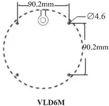 90.2mm Ø4.6 90.2mm VLD6M