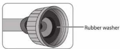 Rubber washer
