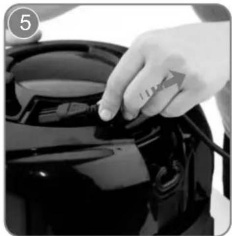 Numatic PPT220-11 - Cleaning the machine - 11