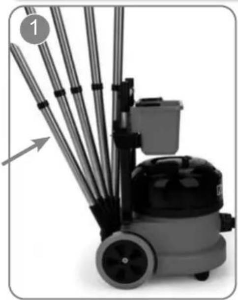Numatic PPT220-11 - Using the Machine - 1