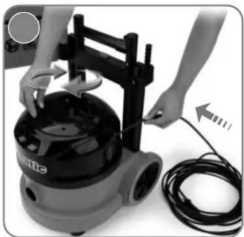 Numatic PPT220-11 - Cleaning the machine - 17