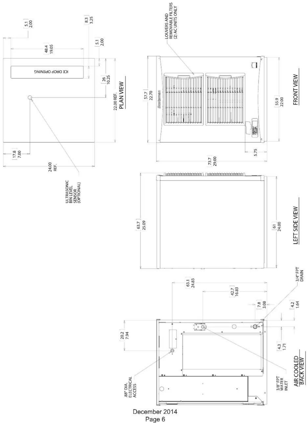 Scotsman C0330SA-1D - Other Bins & Applications: - 2