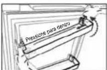 Kunft KDD4870N - Retire a prateleira da porta - 1