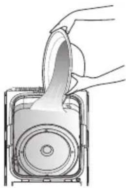 LG WHD71RB4RP - Cleaning the storage tank - 8