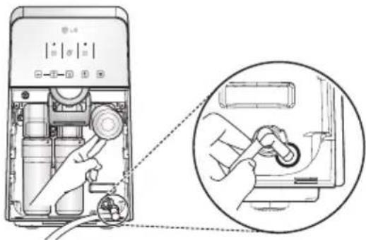 LG WHD71RB4RP - Cleaning the storage tank - 3