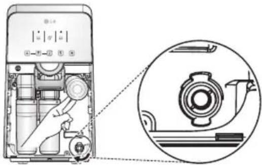 LG WHD71RB4RP - Cleaning the storage tank - 2