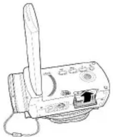 AGFA DV-1005 - Inserting an SD card - 3
