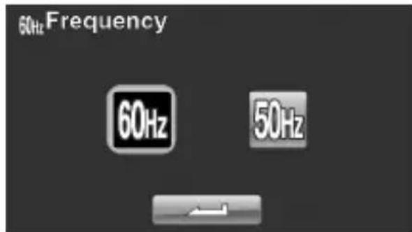 60Hz Frequency 60Hz 50Hz