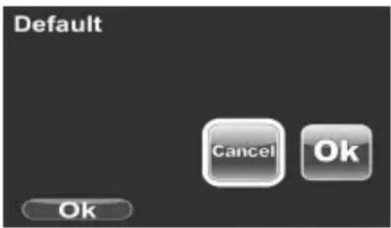 Default Cancel Ok Ok