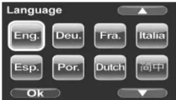 Language Eng. Deu. Fra. Italia Esp. Por. Dutch 简中 Ok
