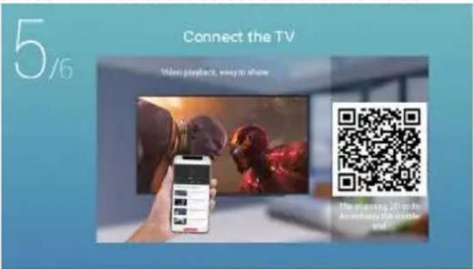 5/6 Connect the TV Video playbox, ways to share The starting 20% in American live video and