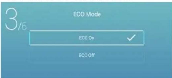 3/6 ECO Mode ECO On ECC Off