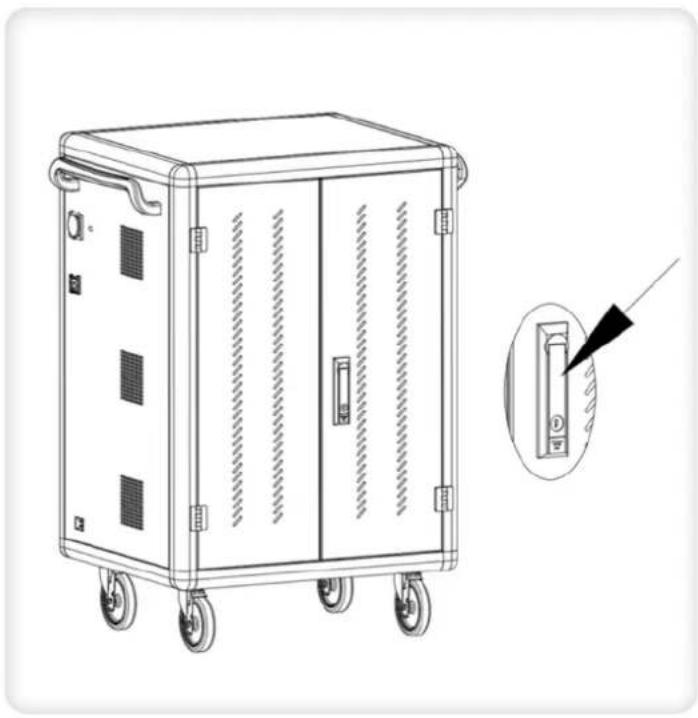 Techly I-CABINET-30DTY - OPERAZIONE DI RICARICA CON ADATTATORE - 1
