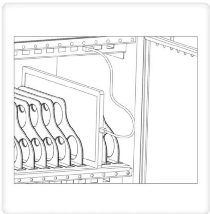 Techly I-CABINET-30DTY - OPERAZIONE DI RICARICA USB - 2