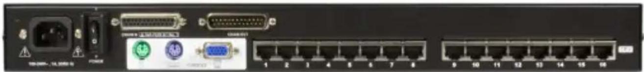 StarTech.com SV1631DUTP - Rear Panel View (SV1631DUTP) - 1