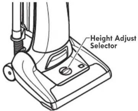 KENMORE 125.31140610 - PILE HEIGHT SELECTION AND SETTINGS - 1