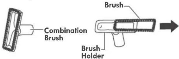 KENMORE 125.31140610 - COMBINATION BRUSH - 1