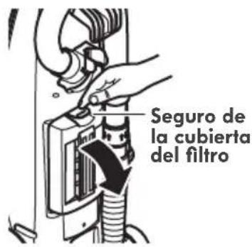 Seguro de la cubierta del filtro