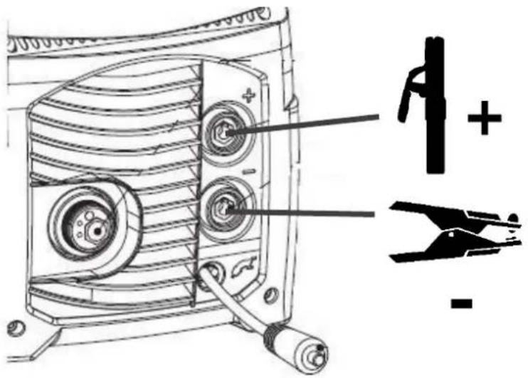 Technical diagram of a mechanical device with labeled parts and annotations