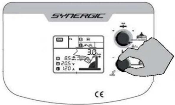 SYNERGIC 3.0 85 mm 205 V 120 A CE