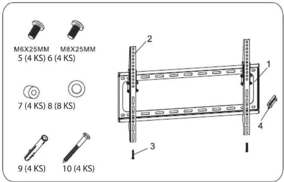 M6X25MM M8X25MM 5 (4 KS) 6 (4 KS) 7 (4 KS) 8 (8 KS) 9 (4 KS) 10 (4 KS)