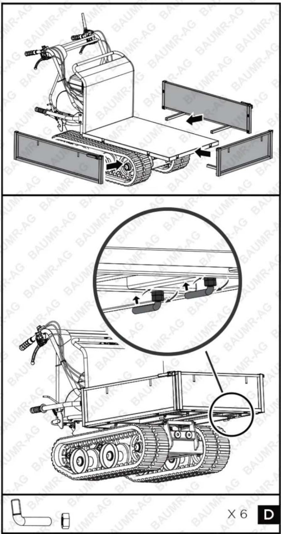 Baumr-AG BPR960 - Panel (Rear) & Extendable Left/Right Side - 1